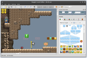 Screenshot of the Reggie editor